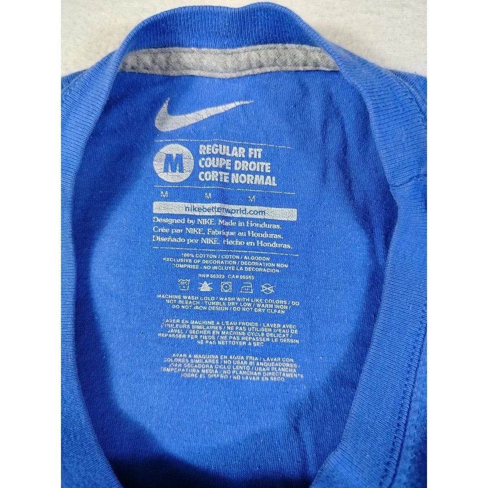 Texas Rangers Shirt‎ Mens Medium Blue MLB Baseball Nike Texas Baseball Tee
